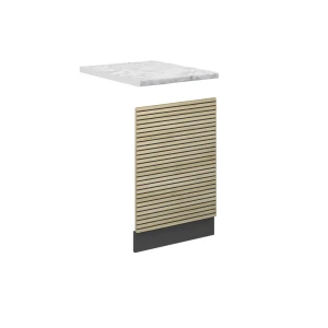 Frontplade Fame-Line Panel i eg 45 cm , BP Marmor Vicco