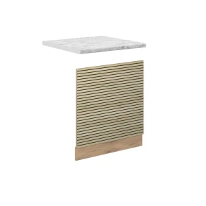 Frontplade Fame-Line Panel i eg 45 cm , BP Marmor Vicco