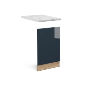 Etupaneeli Fame-Line Tummansininen korkeakiilto 45 cm , AP Marble Vicco