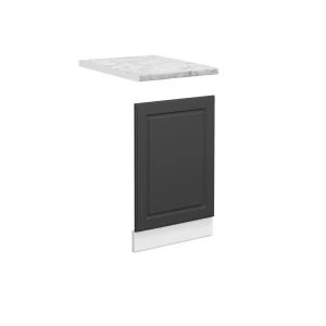Frontplade Fame-Line Antracit-guld 45 cm , BP Marmor Vicco