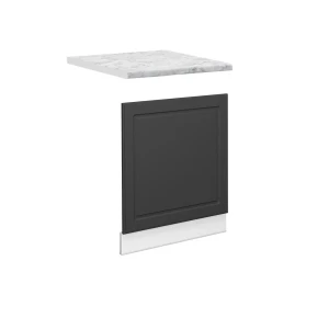 Frontplade Fame-Line Antracit-guld 60 cm , BP Marmor Vicco