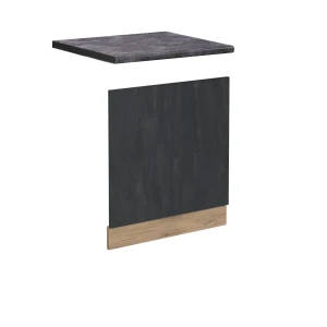 Frontplade R-Line Sort beton 60 cm BP Antracit Vicco