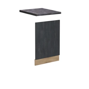 Frontplade R-Line Sort beton 45 cm BP Antracit Vicco