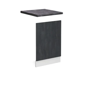 Frontplade R-Line Sort beton 45 cm BP Antracit Vicco