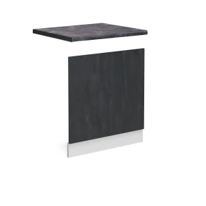 Frontplade R-Line Sort beton 60 cm BP Antracit Vicco
