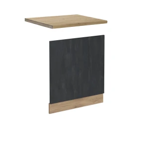 Frontplade R-Line Sort beton 60 cm BP Eg Vicco