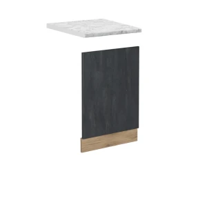 Frontplade R-Line Sort beton 45 cm BP Marmor Vicco