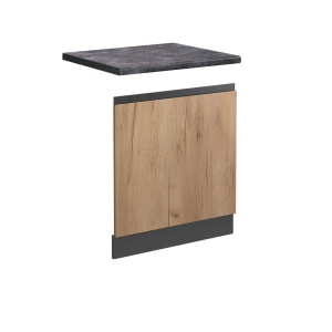 Frontplade R-Line Gold power oak 60 cm , BP Antracit Vicco