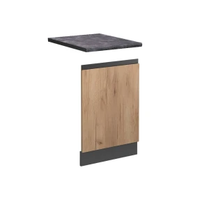 Frontplade R-Line Gold power oak 45 cm , BP Antracit Vicco