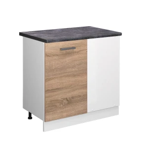 Hjørneskab R-Line Sonoma 86 cm , BP Antracit Vicco