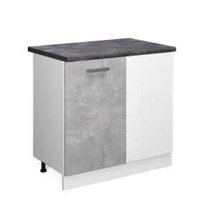 Hjørneskab R-Line Beton 86 cm , BP Antracit Vicco