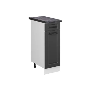 Køkkenskab R-Line Antracit landhus 30 cm , BP Antracit Vicco