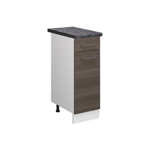 Szafka dolna do kuchni R-Line Szlachetna szarość 30 cm , BP Antracyt Vicco