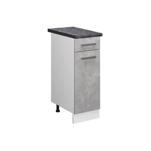 Køkkenskab R-Line Beton 30 cm , BP Antracit Vicco