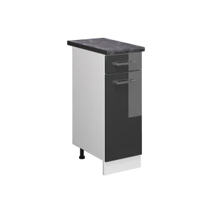 Køkkenskab R-Line Antracit højglans 30 cm , BP Antracit Vicco