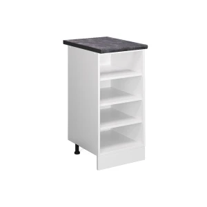 Køkkenreol R-Line Hvid 40 cm , AP Antracit Vicco