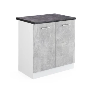 Vaskeskab R-Line Beton 80 cm , BP Antracit Vicco