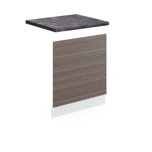 Frontplade R-Line Ædel grå 60 cm , BP Antracit Vicco