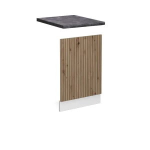 Frontplade R-Line Håndværker egetræ 45 cm , BP Antracit Vicco
