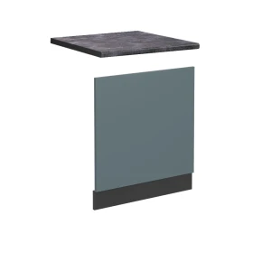 Frontplade R-Line Blågrå 60 cm , BP Antracit Vicco