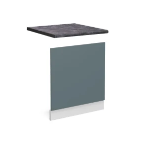 Frontplade R-Line Blågrå 60 cm , BP Antracit Vicco