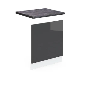 Frontplade R-Line Antracit højglans 60 cm , BP Antracit Vicco