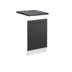 Frontplade R-Line Antracit landhus 45 cm , BP Antracit Vicco