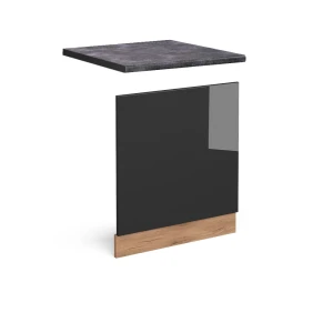 Frontplade R-Line Antracit højglans 60 cm , BP Antracit Vicco