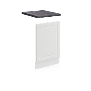 Frontplade R-Line Hvid landhus 45 cm , BP Antracit Vicco