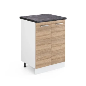 Køkkenskab R-Line Sonoma 60 cm , BP Antracit Vicco