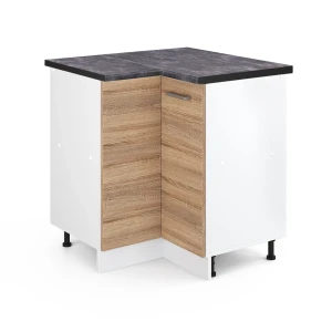 Szafka narożna R-Line Sonoma 75.6 cm , BP Antracyt Vicco