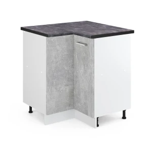Hjørneskab R-Line Beton 75.6 cm , BP Antracit Vicco