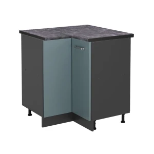 Hjørneskab R-Line Blågrå 75.6 cm , BP Antracit Vicco