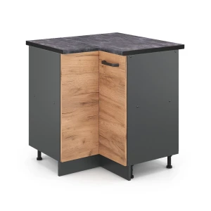 Hjørneskab R-Line Gold power oak 75.6 cm , BP Antracit Vicco
