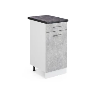 Køkkenskab R-Line Beton 40 cm , BP Antracit Vicco