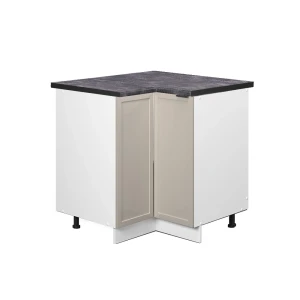 Hjørneskab Fame-Line GråBeige 80.5 cm , BP Antracit Vicco