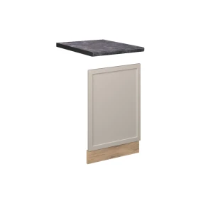Frontplade Fame-Line GråBeige 45 cm , BP Antracit Vicco