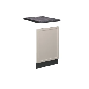 Frontplade Fame-Line GråBeige 45 cm , BP Antracit Vicco