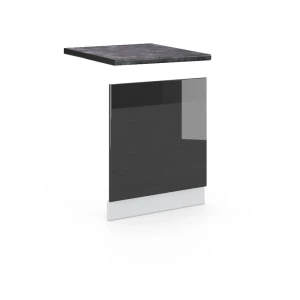 Frontplade Fame-Line Antracit højglans 60 cm , BP Antracit Vicco