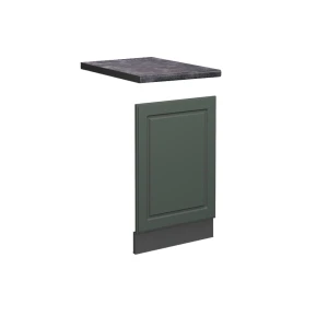 Predný panel Fame-Line Zelený a zlatý vidiecky dom 45 cm , AP Antracit Vicco