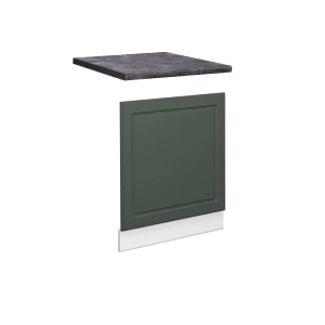 Frontplade Fame-Line Grøn guld Country 60 cm , BP Antracit Vicco