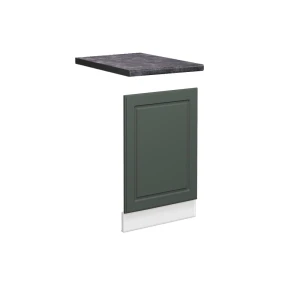 Frontplade Fame-Line Grøn guld Country 45 cm , BP Antracit Vicco