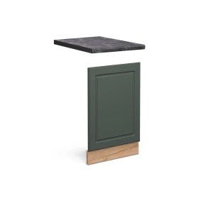 Predný panel Fame-Line Zelený a zlatý vidiecky dom 45 cm , AP Antracit Vicco