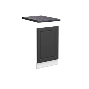 Frontplade Fame-Line Antracit-guld 45 cm , BP Antracit Vicco