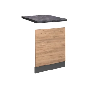 Frontplade Fame-Line Gold power oak 60 cm , BP Antracit Vicco