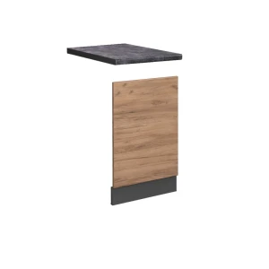 Frontplade Fame-Line Gold power oak 45 cm , BP Antracit Vicco