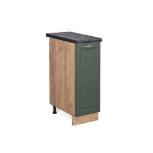 Apotekerskab Fame-Line Grøn guld Country 30 cm , BP Antracit Vicco