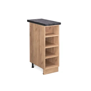 Køkkenreol Fame-Line Gold power oak 30 cm , BP Antracit Vicco