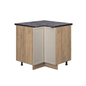Hjørneskab Fame-Line GråBeige 80.5 cm , BP Antracit Vicco