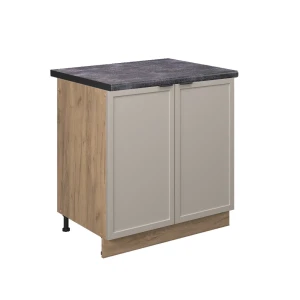 Vaskeskab Fame-Line GråBeige 80 cm , BP Antracit Vicco